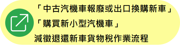 中古汽機車報廢或出口換購新車、購買新小型汽機車減徵退還新車貨物稅作業流程.jpg
